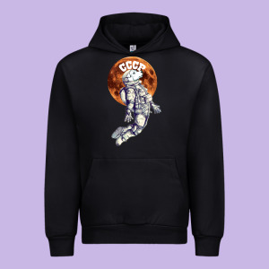 Laika, Space Traveler Urban Hoodie Designed By Bettercallsaul