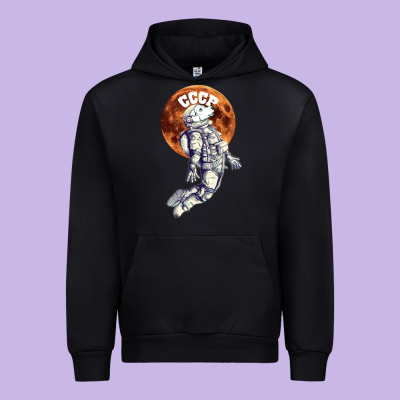 Laika, Space Traveler Urban Hoodie Designed By Bettercallsaul