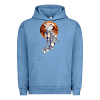 Pigment Pebble Blue Laika, space traveler Urban Hoodie - Bettercallsaul