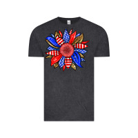 Vintage Black America sunflower Vintage Tee - Neo Western