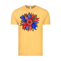 Vintage Mustard America sunflower Vintage Tee - Neo Western