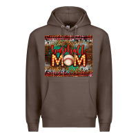 Coffee baseball Premium Hoodie - LillyAllenDesigns