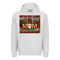 Dove Grey baseball Premium Hoodie - LillyAllenDesigns