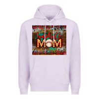 Lilac baseball Premium Hoodie - LillyAllenDesigns