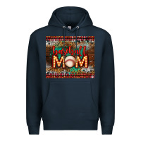 Navy baseball Premium Hoodie - LillyAllenDesigns