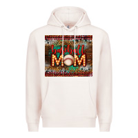 Pale Pink baseball Premium Hoodie - LillyAllenDesigns