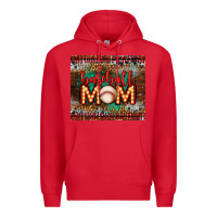 Red baseball Premium Hoodie - LillyAllenDesigns