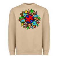 Autism Sunflower Heavyweight Sweatshirt | Teevron