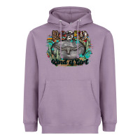 Lavender rodeo kind of girl Heavyweight Hoodie - MaliasSmallBusiness