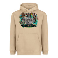 Mushroom rodeo kind of girl Heavyweight Hoodie - MaliasSmallBusiness