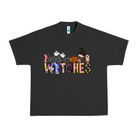 Pigment Black Drink Up Witches Urban Heavy Tee - CowhideDigitalArt