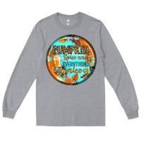 Heather Grey pumpkin spice and everythink nice earrings Long Sleeve Tee - BundleAndBundleShop