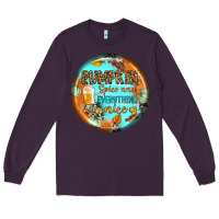 Plum pumpkin spice and everythink nice earrings Long Sleeve Tee - BundleAndBundleShop