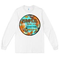 White pumpkin spice and everythink nice earrings Long Sleeve Tee - BundleAndBundleShop