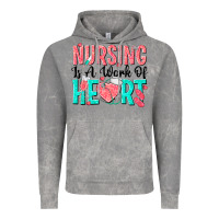 Cloud Rock nursing is a work of heart Vintage Hoodie - texasbilliewilder