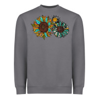 Storm western sunflowers Heavyweight Sweatshirt - RanaPortraitStore