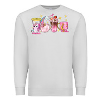 Dove Grey unicorn coffee cups Premium Sweatshirt - NancyCooperArtShop