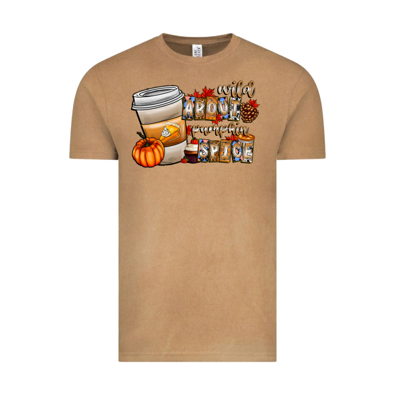 Wild About Pumpkin Spice Vintage Tee by CowhideDigitalArt | Teevron