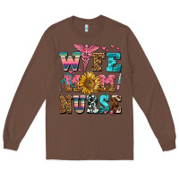 Chestnut wife mom nurse Long Sleeve Tee - AdoDesignShop