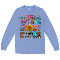 Colony Blue wife mom nurse Long Sleeve Tee - AdoDesignShop