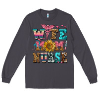 Smoke wife mom nurse Long Sleeve Tee - AdoDesignShop