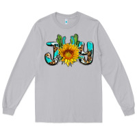 Moon Dust joy with sunflower and cactus ado Long Sleeve Tee - AdoDesignShop
