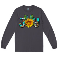 Smoke joy with sunflower and cactus ado Long Sleeve Tee - AdoDesignShop