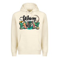 Sandshell fishing mom Premium Hoodie - LillyAllenDesigns