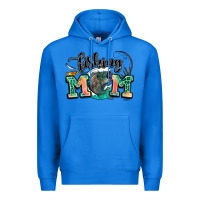 True Royal fishing mom Premium Hoodie - LillyAllenDesigns