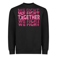 Black Together We Fight Heavyweight Sweatshirt - texasbilliewilder