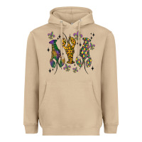 Mushroom mardi gras crawfish Heavyweight Hoodie - MaliasSmallBusiness