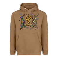 Toasted Coconut mardi gras crawfish Heavyweight Hoodie - MaliasSmallBusiness