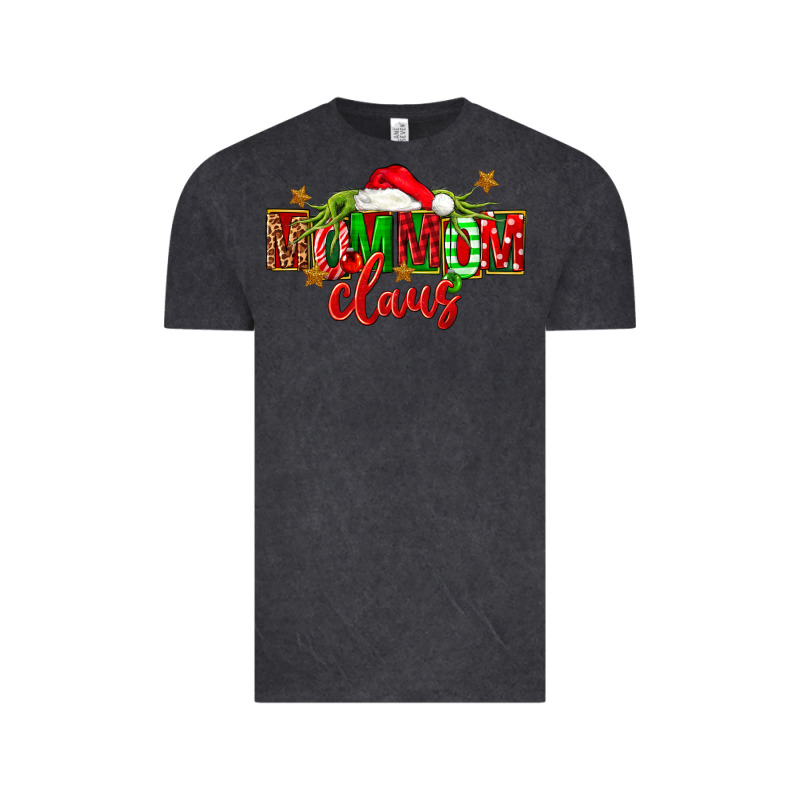 Christmas Mom Mom Claus Vintage Tee by FaDigitalArtStudio | Teevron