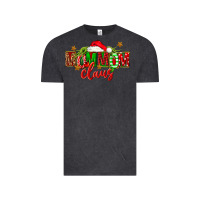 Vintage Black christmas mom mom claus Vintage Tee - FaDigitalArtStudio