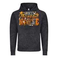 Vintage Black one thankful nurse Vintage Hoodie - texasbilliewilder