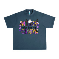 Midnight Navy Witch Better Have My Candy Urban Heavy Tee - CowhideDigitalArt
