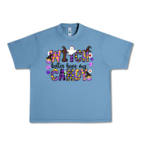 Pebble Blue Witch Better Have My Candy Urban Heavy Tee - CowhideDigitalArt