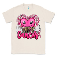 Natural hey cancer with middle fingers Classic Tee - AdoDesignShop