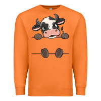 Carrot custom cow Premium Sweatshirt - MaliasSmallBusiness
