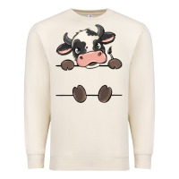 Sandshell custom cow Premium Sweatshirt - MaliasSmallBusiness