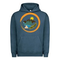 Pigment Midnight Navy I hate people camping hiking Urban Hoodie - Bettercallsaul
