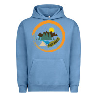 Pigment Pebble Blue I hate people camping hiking Urban Hoodie - Bettercallsaul