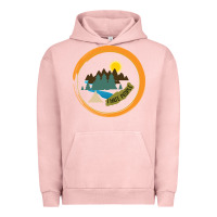 Pigment Salmon I hate people camping hiking Urban Hoodie - Bettercallsaul