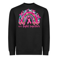 Black We Fight Together Rainbow Heavyweight Sweatshirt - texasbilliewilder