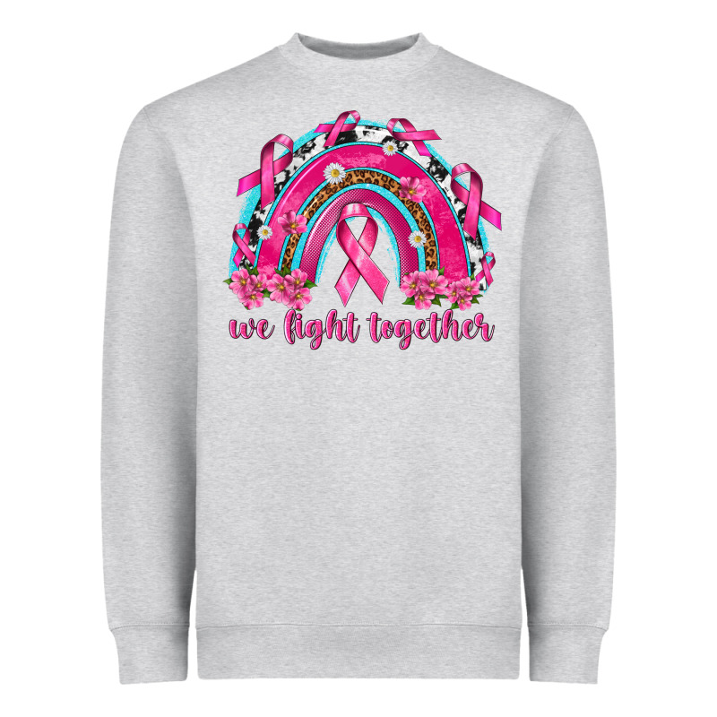 We Fight Together Rainbow Heavyweight Sweatshirt by texasbilliewilder | Teevron
