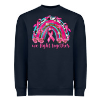Navy We Fight Together Rainbow Heavyweight Sweatshirt - texasbilliewilder