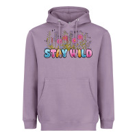Lavender stay wild Heavyweight Hoodie - MaliasSmallBusiness