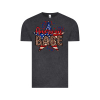 Vintage Black American babe Vintage Tee - Neo Western