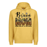 Antique Gold brave mom from son up to son down Premium Hoodie - LillyAllenDesigns