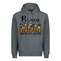 Rock brave mom from son up to son down Premium Hoodie - LillyAllenDesigns